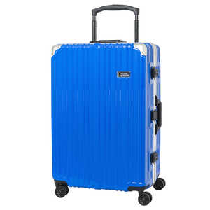 NATIONALGEOGRAPHIC スーツケース ワイドハンドル細フレームキャリー 87L WORLD JOURNEY SERIES(ワールドジャーニーシリーズ) ブルー NAG-0799-67-BL