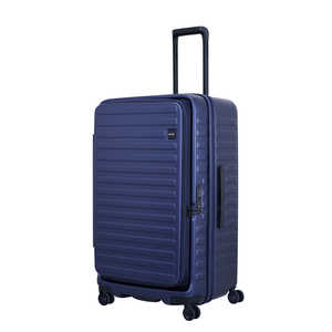 ＜コジマ＞ AIRWAY スーツケース エキスパンダブルキャリー 62L ブルーヘアライン H062BLH AW081460BLH