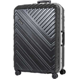 SPALDING スーツケース サブシェルロック搭載フレームキャリー 90L ブラック SP-0783-69-BK
