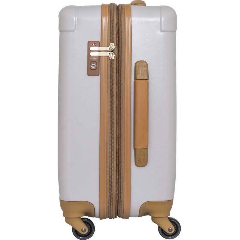 MOZ MOZ スーツケース ジッパーキャリー 69L(76L) ライトグレー MZ-0798-60LGY MZ-0798-60LGY