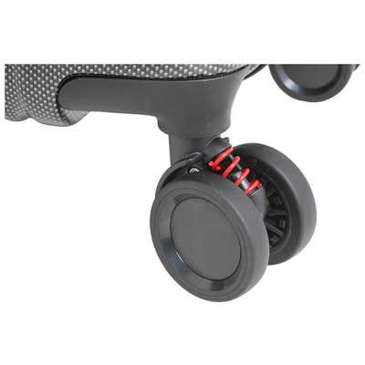 SPALDING サスペンション付き キャリーケース Mサイズ ブラック