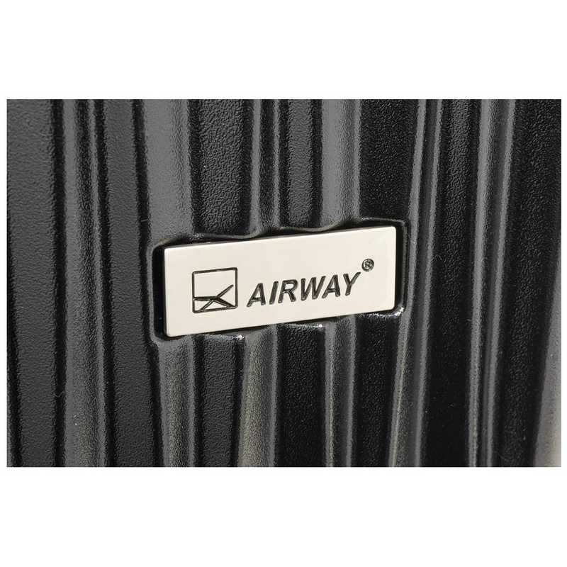 AIRWAY AIRWAY 大容量 キャリーケース AIRWAY（エアーウェイ） ブラック [TSAロック搭載 /107L /1週間以上] AW082174BK AW082174BK