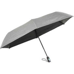 ロジェールジャパン 折り畳み傘 60cm 自動開閉 晴雨兼用 グレー LJ260390GY ロジェールジャパン 折り畳み傘 60cm 自動開閉 晴雨兼用 グレー LJ260390GY