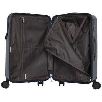 TRAVELEARTH トラベルアース ハーフオープンキャリーケース TSAロック  