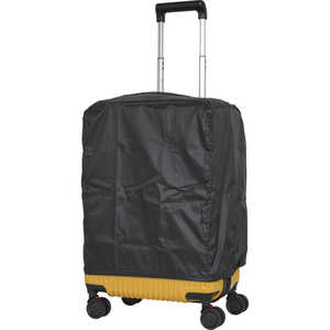 TRAVELEARTH トラベルアース スーツケースカバー M ブラック TE-306-M-BK TRAVELEARTH トラベルアース スーツケースカバー M ブラック TE-306-M-BK