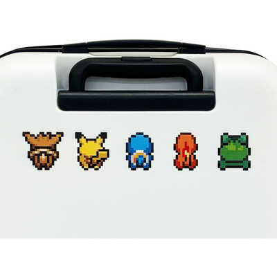 ポケモン ピクセルアート キャリーケース ホワイト [TSAロック搭載 /約
