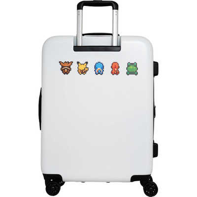 ポケモン ピクセルアート キャリーケース ホワイト [TSAロック搭載 /約