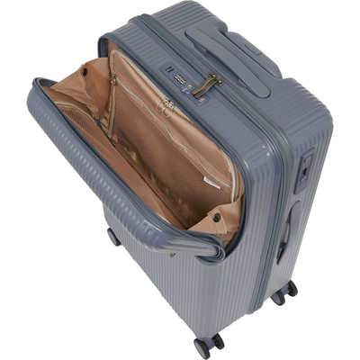 【2025年12月31日発売予定】オルティモ　スーツケース ファスナータイプ フロントオープン 預け入れサイズ [TSAロック搭載 /約61L /3泊〜5泊 ] オフホワイト　OT088758NOWH オルティモ スーツケース パカッとオープンキャリー ファスナータイプ