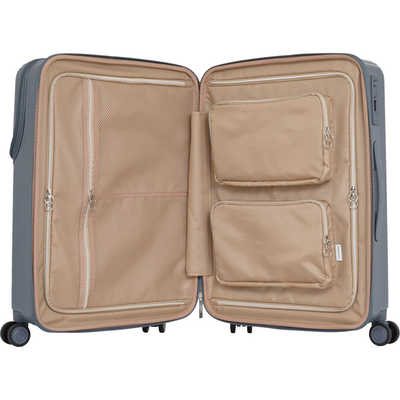 オルティモ スーツケース パカッとオープンキャリー ファスナータイプ