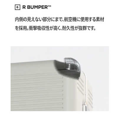 RAWROW スーツケース R TRUNK FRAME フレームタイプ 旅行日数目安：5