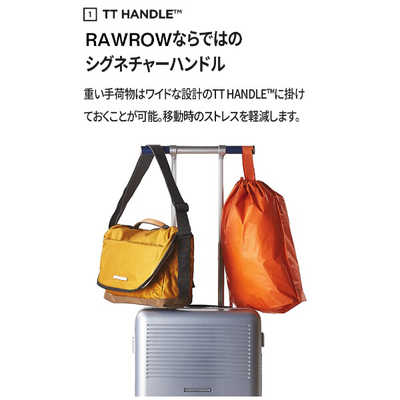 RAWROW スーツケース R TRUNK LITE ファスナータイプ 旅行日数目安：6