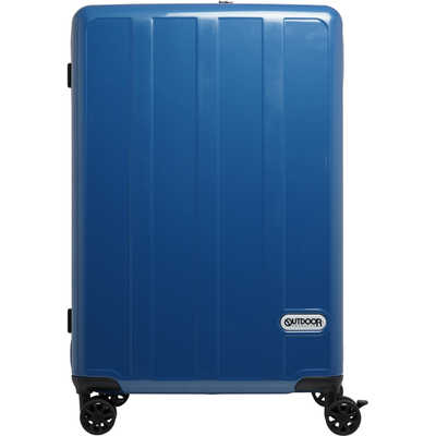 OUTDOOR　スーツケース ファスナータイプ 旅行日数目安： 1週間 71L TSAロック搭載 内装仕切り付き フットストッパー付き 預け入れ無料サイズ ［TSAロック搭載］ ブラック　OD-0904-60-BK OUTDOOR スーツケース ファスナータイプ 旅行日数目安： 1週間 71L TSA