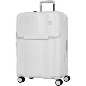 オルティモ スーツケース カパッとオープンキャリー ファスナータイプ フロントオープン 旅行日数目安：5～6泊 約61L ストッパー機能付き 預け入れサイズ [TSAロック搭載] オフホワイト OT088758NOWH