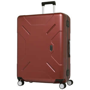 SKYNAVIGATOR スーツケース 約95L 旅行日数目安7～9泊 サスペンションキャスター ストッパー 超耐久ABSフレーム ［TSAロック搭載］ レッド SK-0916-69-RD