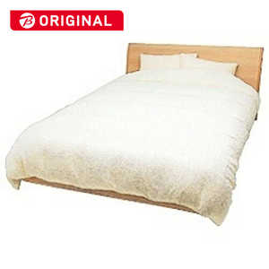 生毛工房 まくらカバー ロングパイル 小さめサイズ (35×70cm/ベージュ) 