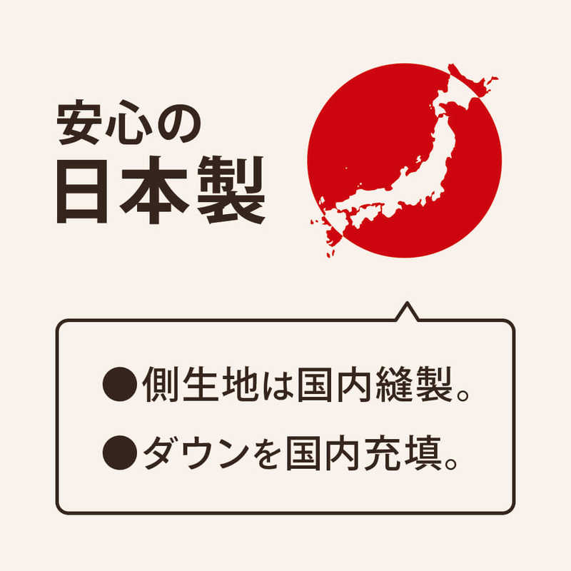 生毛工房 生毛工房 肌掛け羽毛布団生毛ふとん PR310-B2  ダブルロング(190×230cm)  夏用  ホワイトグースダウン95%  