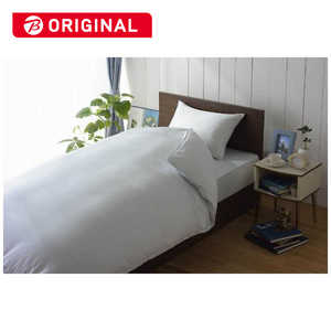 生毛工房 【ボックスシーツ】80サテン ダブルサイズ(綿100%/140×200×30cm/ブルー) 生毛工房 【ボックスシーツ】80サテン ダブルサイズ(綿100%/140×200×30cm/ブルー)