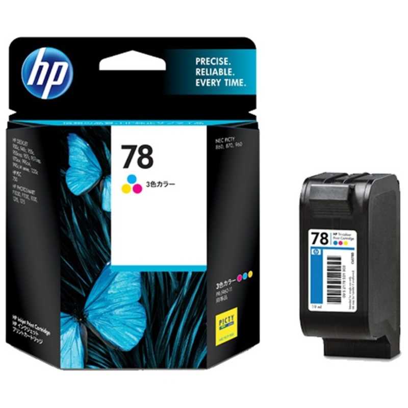 HP HP HP 78プリントカートリッジ カラー C6578DA#003 C6578DA#003