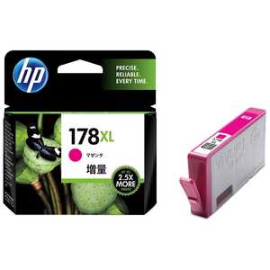 HP インクカｰトリッジ HP178XL マゼンタ 増量 CB324HJ(HP178XLマゼンタ増量)