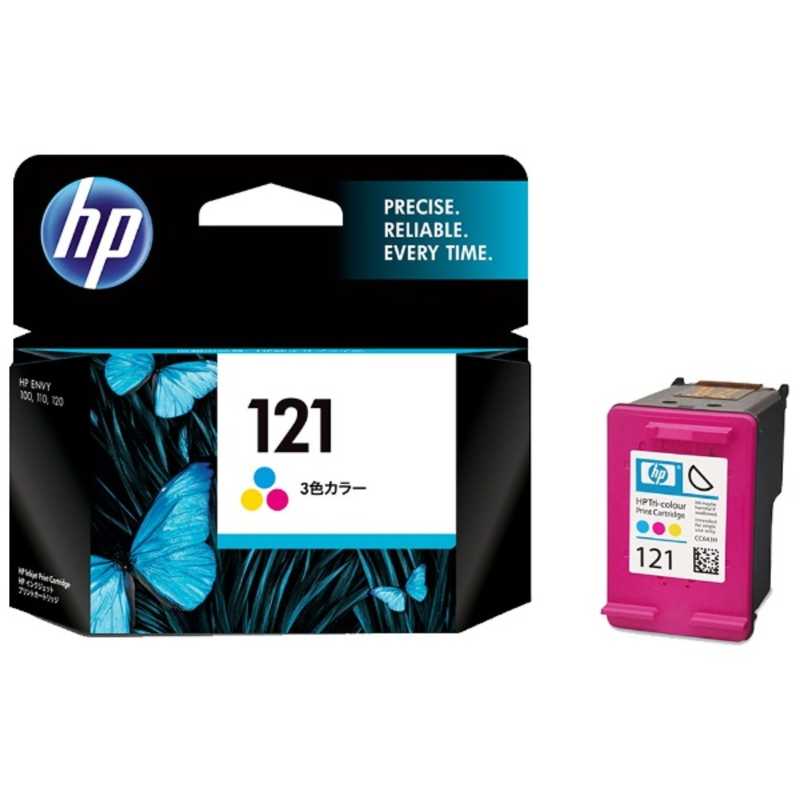 HP HP 純正プリンターインク 121 3色カラー CC643HJ CC643HJ