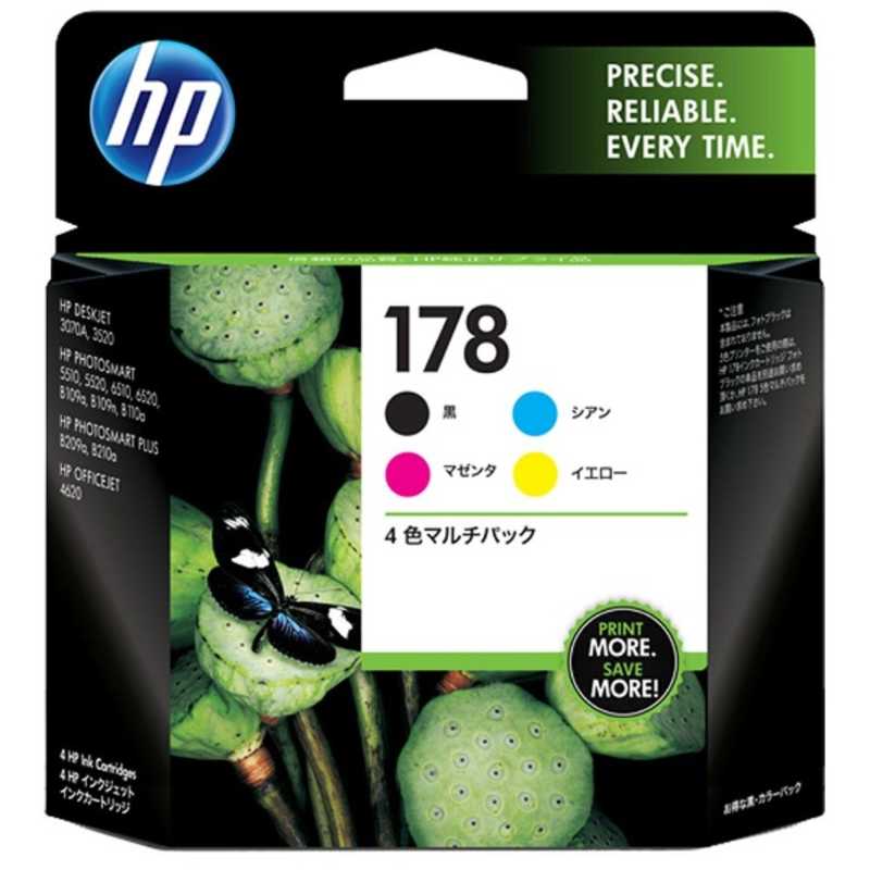 HP HP HP178 4色マルチパック CR281AA(HP178セット4ショク) CR281AA(HP178セット4ショク)
