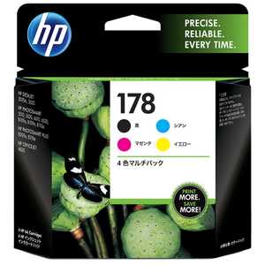 HP HP178 4色マルチパック CR281AA(HP178セット4ショク)