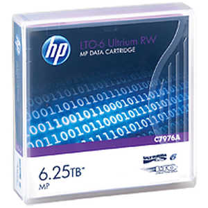 HP HPE LTO6 Ultrium 6.25TB RW データカートリッジ C7976A