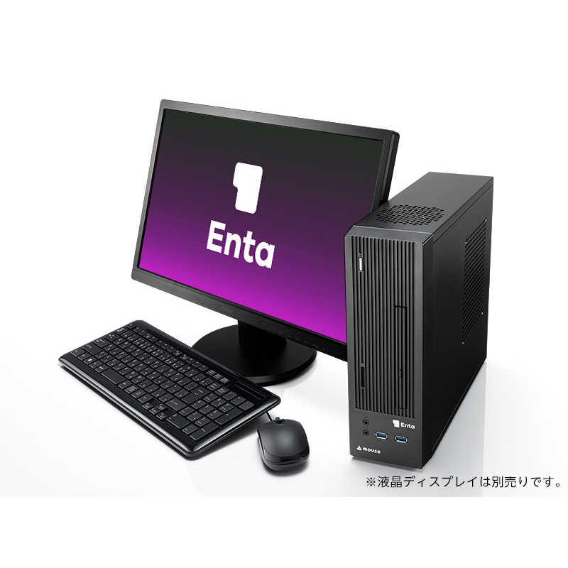 マウスコンピュータ マウスコンピュータ デスクトップパソコン Enta [モニター無し /intel Core i3 /HDD:1TB /SSD:256GB /メモリ:8GB] ENTA-BIZ91M8S2HB-201 ENTA-BIZ91M8S2HB-201