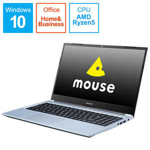 マウスコンピュータ ノｰトパソコン mouse [15.6型 /AMD Ryzen 5 /SSD:256GB /メモリ:8GB] MB5R5B201101