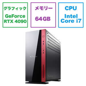 ޥԥ塼 ǥȥåPC GTune  Core i7/ ꡧ64GB DDR5 (32GB2) / SSD1TB/ GeForce RTX 4090 / DVDѡޥɥ饤֡ GTMP137KFR4