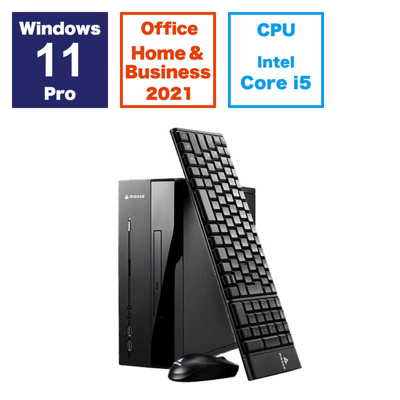 マウスコンピュータ マウスコンピュータ デスクトップパソコン mouse ビジネス向け (モニター無し) LHI5U01BC65CBPB3 LHI5U01BC65CBPB3