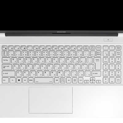mouse ノートPC 15.6インチ ホワイト マウスコンピュータ ゲーミングノートパソコン ホワイトカラー G