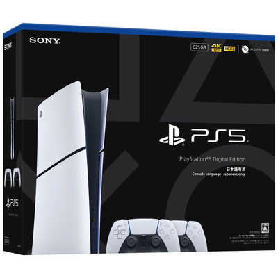 SONY PlayStation5 デジタルエディション コントローラー×2 ソニーインタラクティブエンタテインメント PlayStation5 デジタル