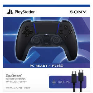 ���ˡ����󥿥饯�ƥ��֥��󥿥ƥ������ DualSense �磻��쥹����ȥ����顼 �ߥåɥʥ��� �֥�å� �� USB�����֥� for PC CFIJ-15502