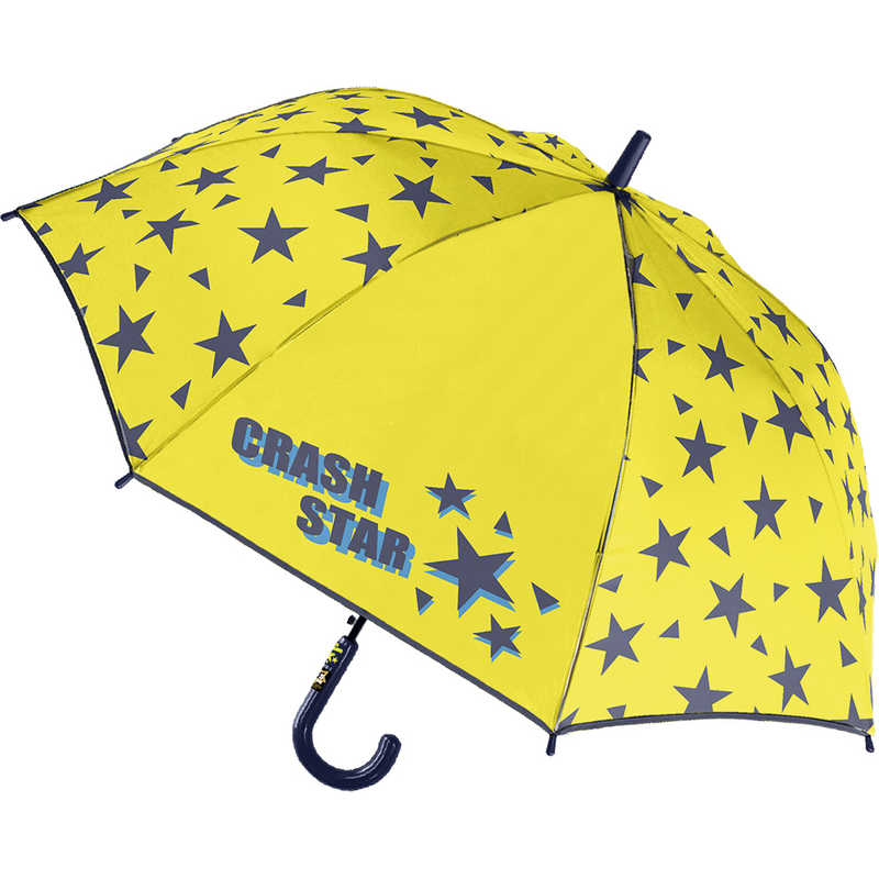 中谷 中谷 長傘 SHEIL CRASH STAR(クラッシュスター) YELLOW 550-010 [雨傘 /子供用 /55cm] 550010 550010