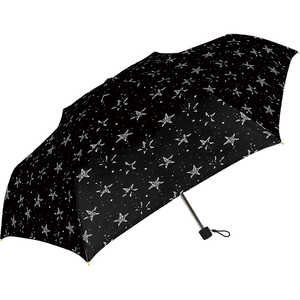 中谷 折りたたみ傘 Natural Basic HOSHIFULL2(ホシフル2) ブラック 720-020 [晴雨兼用傘 /レディース /50cm] 720-020