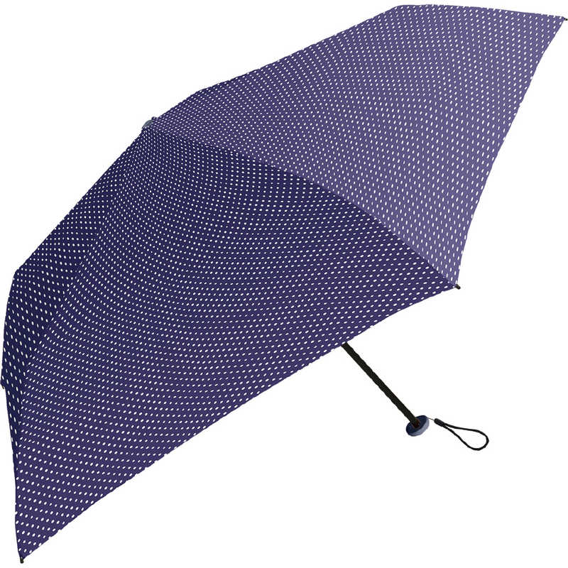 中谷 中谷 折りたたみ傘 Mini Amane AIR pindot(ピンドット) NAVY 830-004 [晴雨兼用傘 /50cm] 830-004 830-004