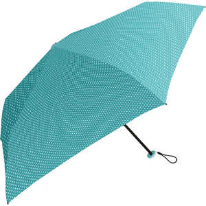 中谷 折りたたみ傘 Amane AIR pindot(ピンドット) SAX 830-004 [晴雨兼用傘 /レディース /50cm] 830-004