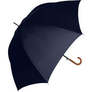 中谷 雨傘 長傘 晴雨兼用 無地 耐風 [晴雨兼用傘 /メンズ /65cm] ネイビー 413-006
