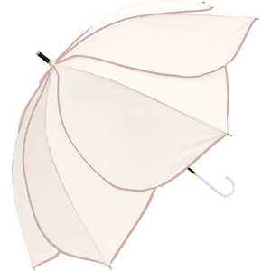 中谷 雨傘 長傘 UV フレラ [晴雨兼用傘 /レディース /50cm] オフ白 912-033