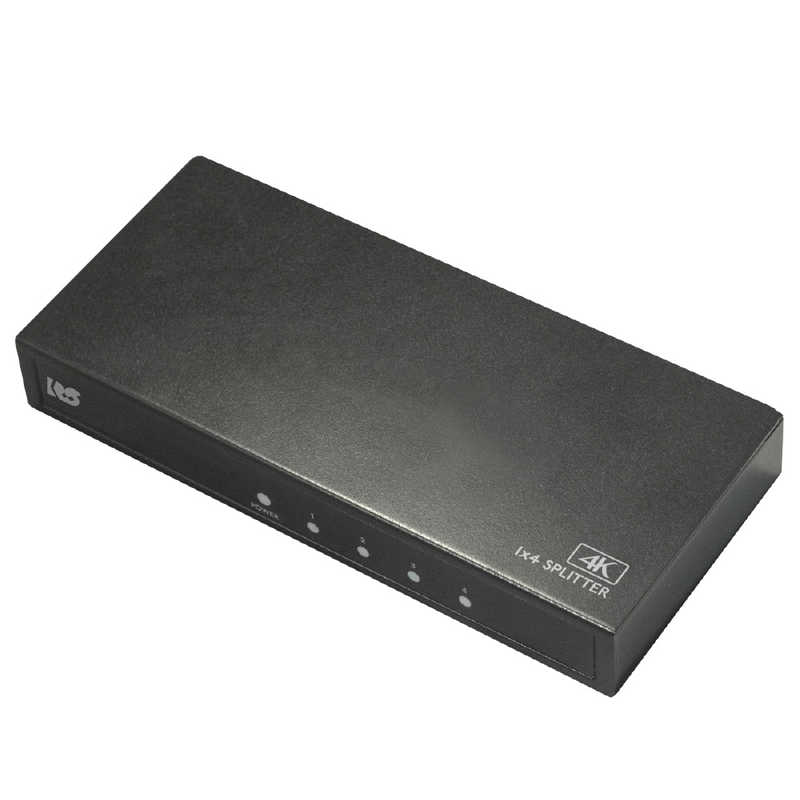 ラトックシステム ラトックシステム 4K60Hz対応 1入力4出力 HDMI分配器 RS-HDSP4P-4K RS-HDSP4P-4K