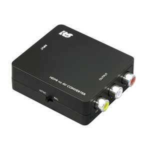 ラトックシステム HDMI to コンポジットコンバーター RS-HD2AV1