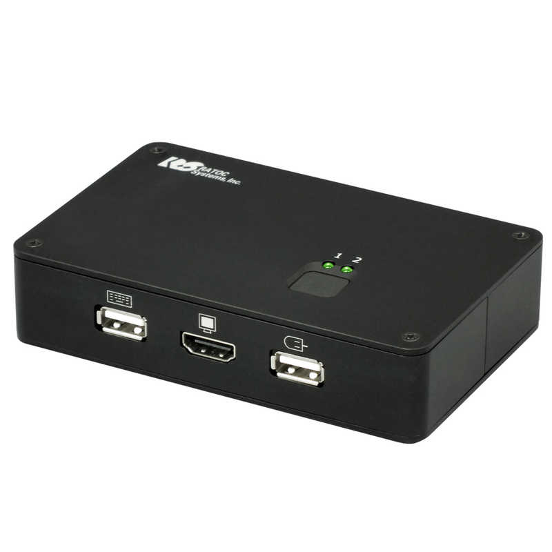 ラトックシステム ラトックシステム 4Kディスプレイ/USBキーボード･マウス パソコン切替器 RS-250UHDP-4K RS-250UHDP-4K