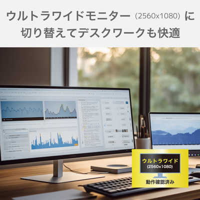 ラトックシステム デュアルディスプレイ対応 HDMIパソコン切替器 ［2