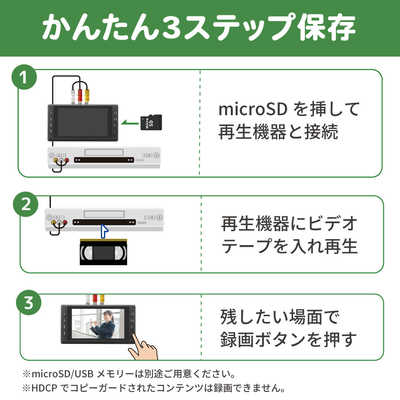 ラトックシステム 思い出ビデオ変換レコーダー2 RS-AVREC2 の通販