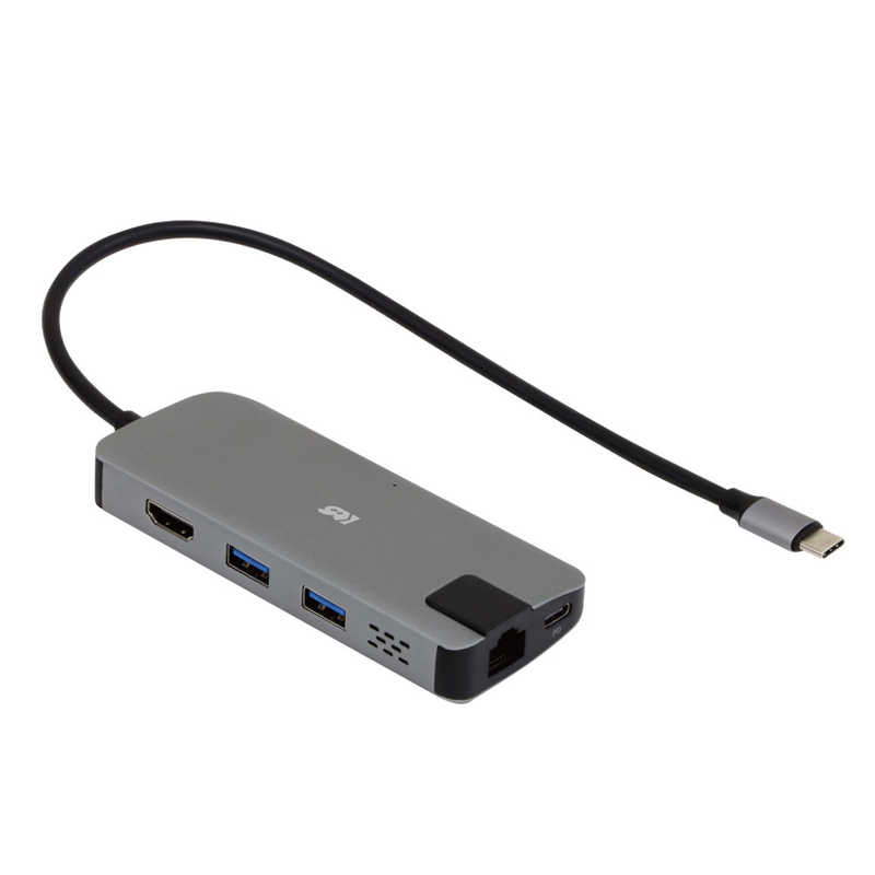 ラトックシステム ラトックシステム USB Type-C マルチアダプター(HDMI･LAN･PD･USBハブ)  RS-UCHD-PHLC RS-UCHD-PHLC