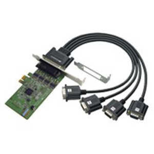 ラトックシステム インタｰフェイスボｰド 4ポｰト RS-232C･デジタルI/O PCI Expressボｰド REX-PE64D