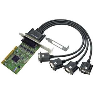 ラトックシステム 4ポｰト RS-232C･デジタルI/O PCIボｰド REX-PCI64D
