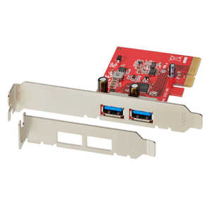 ラトックシステム USB3.2 Gen2 PCI Expressボード（Type-A×2ポート、10Gbps対応） RS-PEU31-A2X