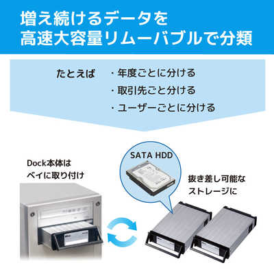 ラトックシステム SATAリムーバブルケース 内蔵タイプ（ライト